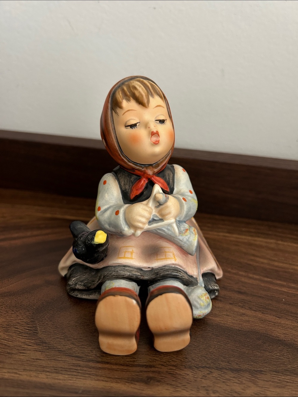 Vintage Goebel Happy Pastime Figurine  West Germany